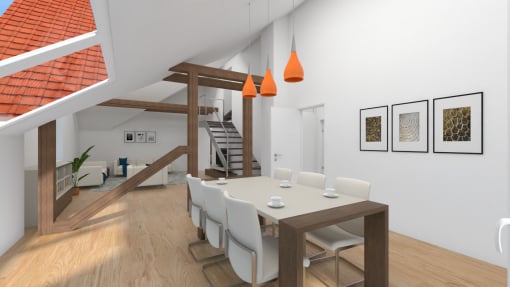 Das Braumeisterhaus in Recklinghausen - Dachgeschosswohnung 5