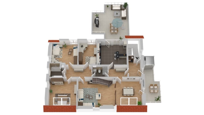 Das Braumeisterhaus in Recklinghausen - DG Wohnung